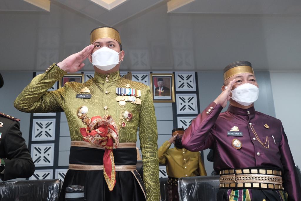 Ikuti Upacara Peringatan Hari Pancasila, Bupati Adnan Harap Nilai Pancasila Diimplementasikan Dalam Kehidupan Bermasyarakat