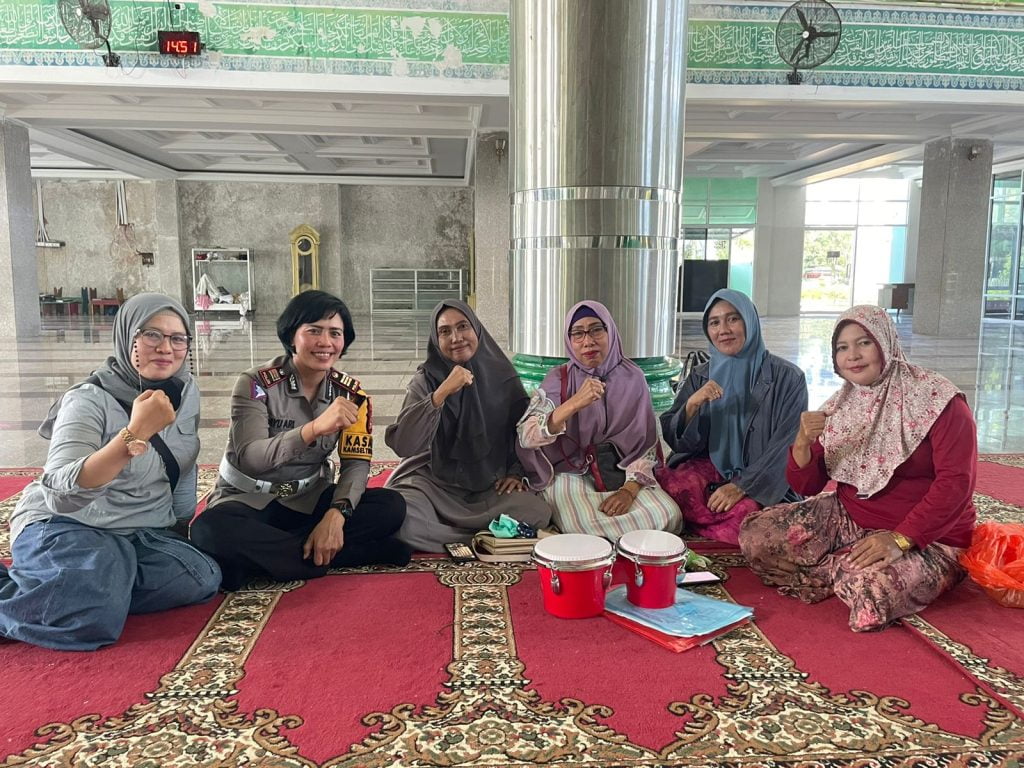 Ini Yang Disampaikan Kasat Lantas Polres Pangkep Kepada Ibu Majelis Taklim
