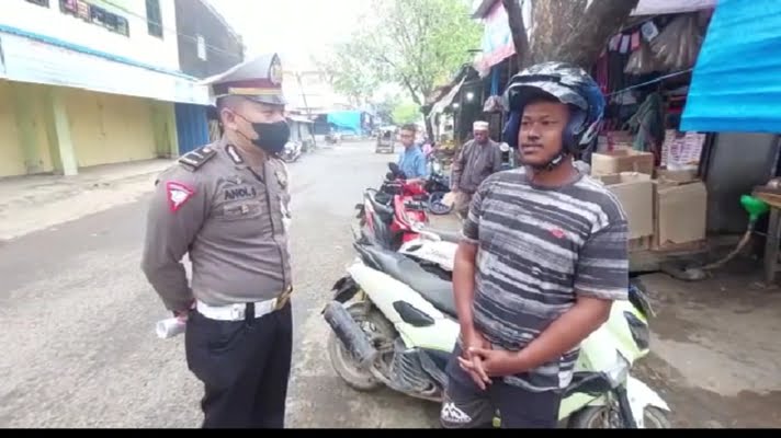 Satlantas Polres Pangkep Sanksi 193 Pelanggar 14 Hari Pelaksanaan Operasi Patuh 2022. Dominasi Anak Sekolah dan IRT