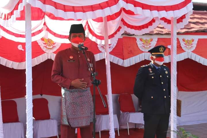Lapastika Sungguminasa Gelar Upacara Bendera dalam Rangka Memperingati Hari Ulang Tahun RI Ke-77