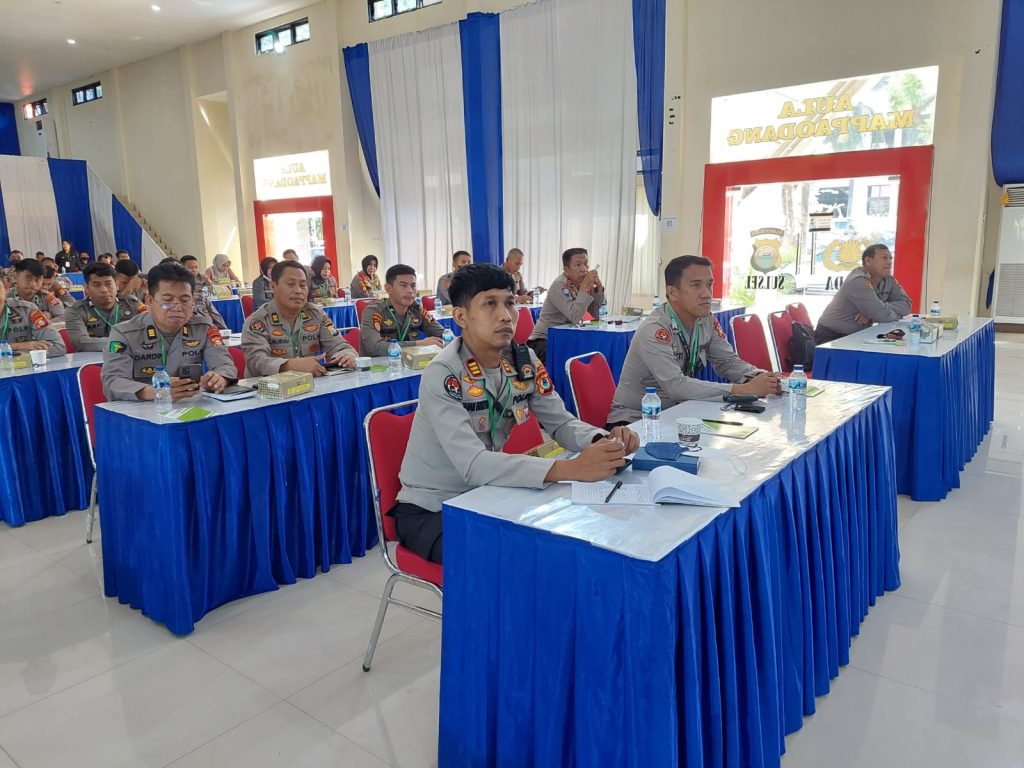 Plt.Kasi Humas Polres Gowa Hadiri Rakernis Jajaran Humas Polda Sulsel Tahun 2022