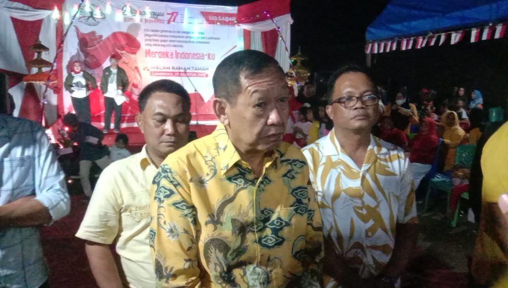 Anggota DPR RI Hamka B Kady Hadir di Acara Malam Ramah Tamah Desa Bontoala