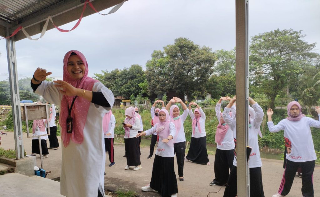 UPT Puskesmas Kampili Rutin Laksanakan Senam Rabu Sehat