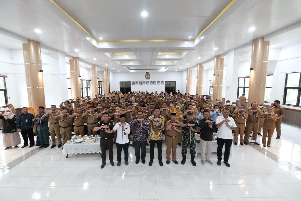 Bupati Gowa Instruksikan Camat Hingga Lurah Bantu BPS Lakukan Pendataan Regsosek Dengan Jujur