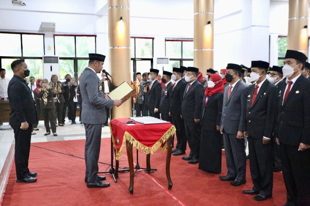 Sebanyak 118 Pajabat Telah Dilantik Oleh Bupati Gowa