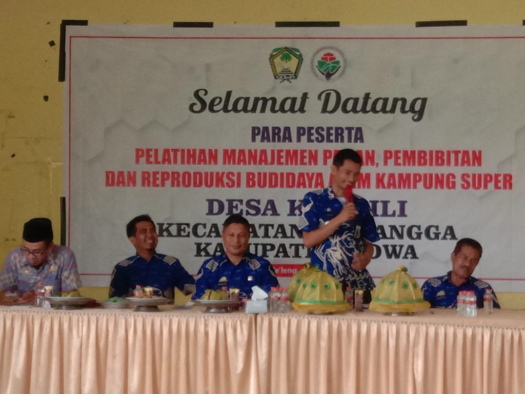 Baru Dilantik, Camat Pallanggga Bersama Sekcam Silaturahmi Dengan Warga Desa Kampili