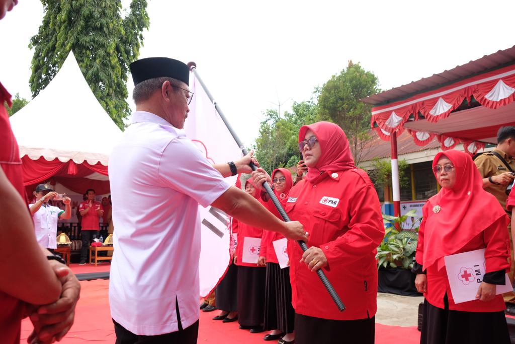 dr Tri Octaviyani Djam’an Dilantik Menjadi Ketua PMI Kecamatan Pallangga
