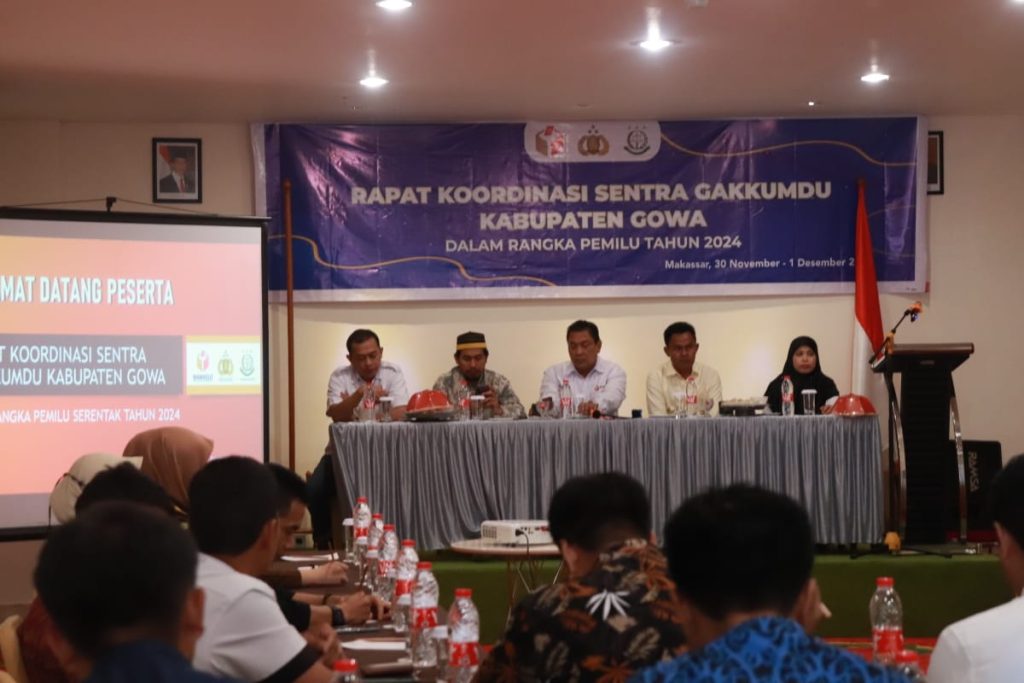Mantapkan Kesiapan Penanganan Pelanggaran Gakkumdu Melaksanakan Rakor