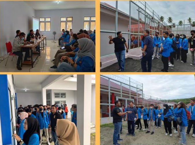 Mahasiswa Universitas Tadulako Berkunjung Ke Rutan Donggala