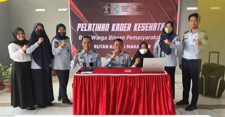 Rutan Makassar Optimalkan Pelayanan Kesehatan dengan Melibatkan Kader Kesehatan