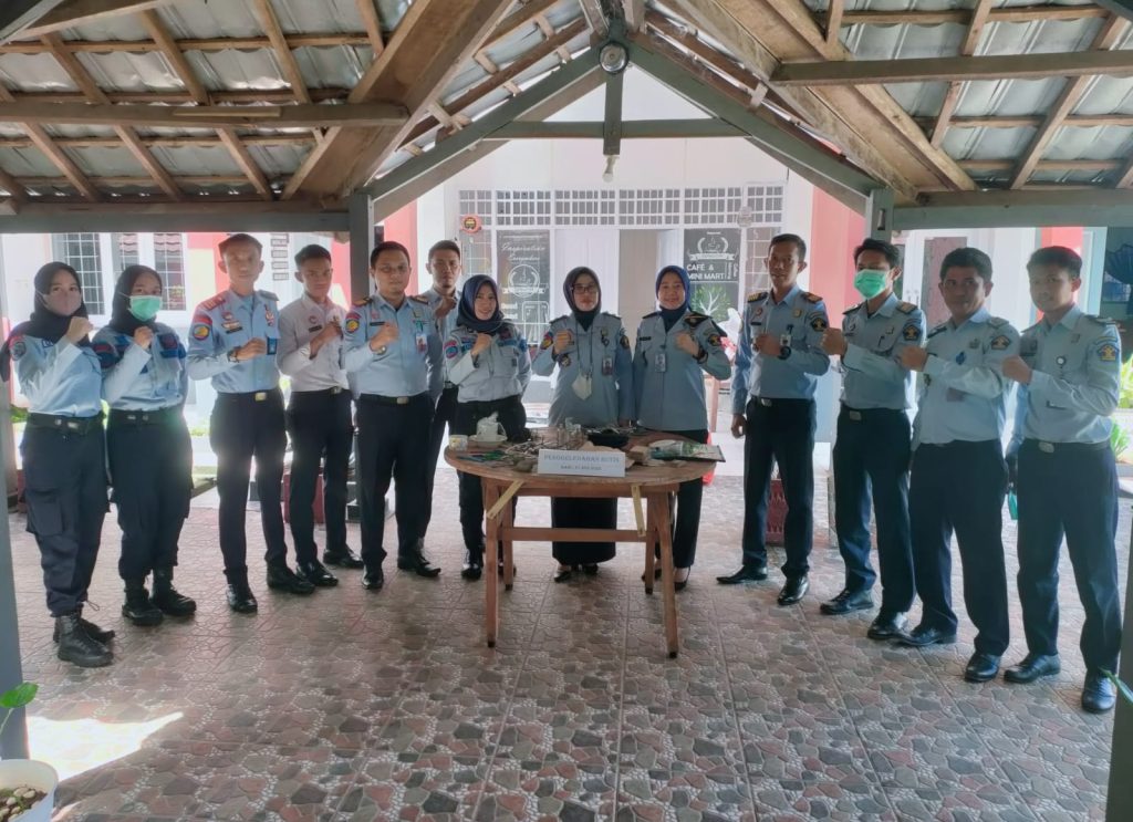Jelang Nataru, Tim Satgas Kamtib LPP Sungguminasa Gelar Sidak di Blok Hunian WBP