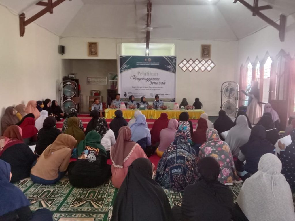 Warga Binaan LPP Sungguminasa Terima Pelatihan Penyelenggaraan Jenazah