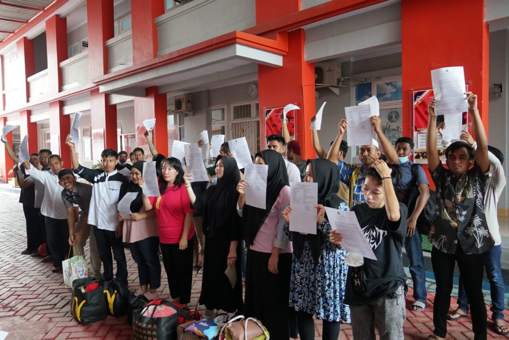Keluar Dari Rutan Setelah Dapatkan Asimilasi Rumah, Ini yang Dikatakan Warga Binaan