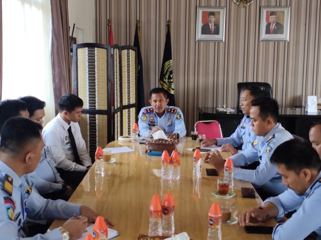 Kalapas Narkotika Pimpin Langsung Briefing bersama Jajaran Bahas Rakernis PAS dan Pembentukan Tim ZI