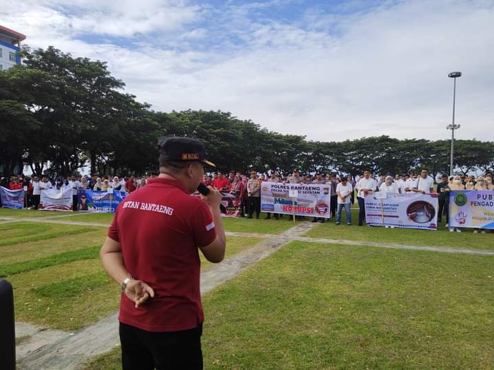 Dihadapan Sejumlah Stakeholder, Karutan Bantaeng Berikan Orasi ZI WBK WBBM