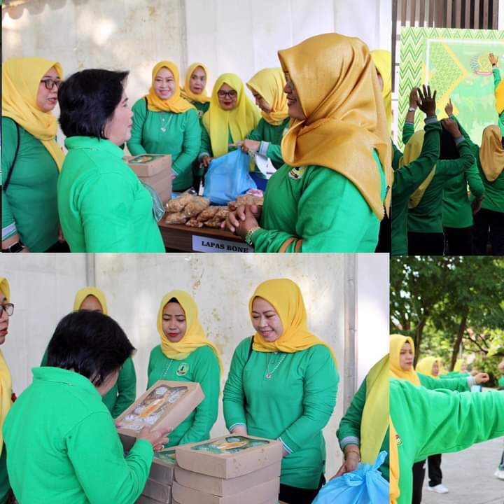 LPP Sungguminasa Pamerkan Roti Produksi Baine Prison Bakery, Saat Pertemuan PIPAS