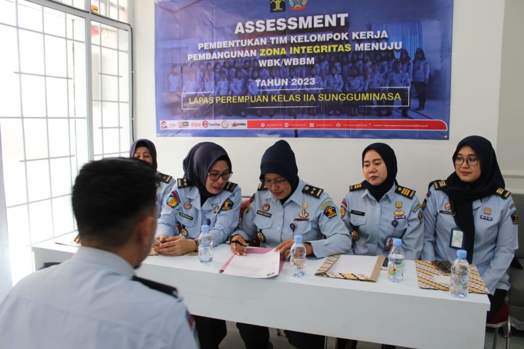 Komitmen Menuju WBK/WBBM, LPP Sungguminasa Gelar Assesment Pembentukan Tim Pokja