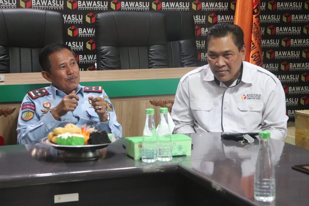 Jamin Hak Konstitusional Narapidana, Kalapas Narkotika Sungguminasa Berkoordinasi dengan Bawaslu Kabupaten Gowa