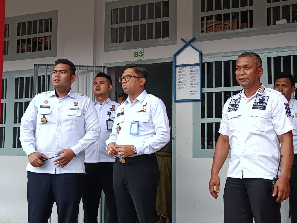 Kadivpas Kemenkumham Sulteng Kunjungi Rutan Donggala