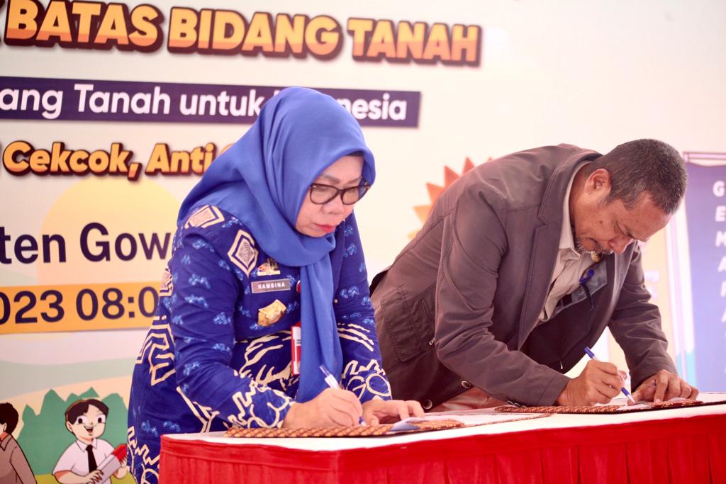 Sekda Gowa Harap GEMAPATAS 1 Juta Patok Minimalisir Konflik Sengketa Tanah