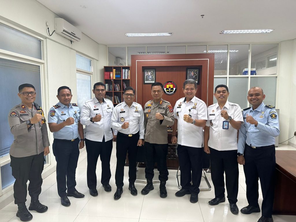 Perkuat Sinergitas, Kanwil Kemenkumham Sulteng Berkunjung Ke Polda Sulteng