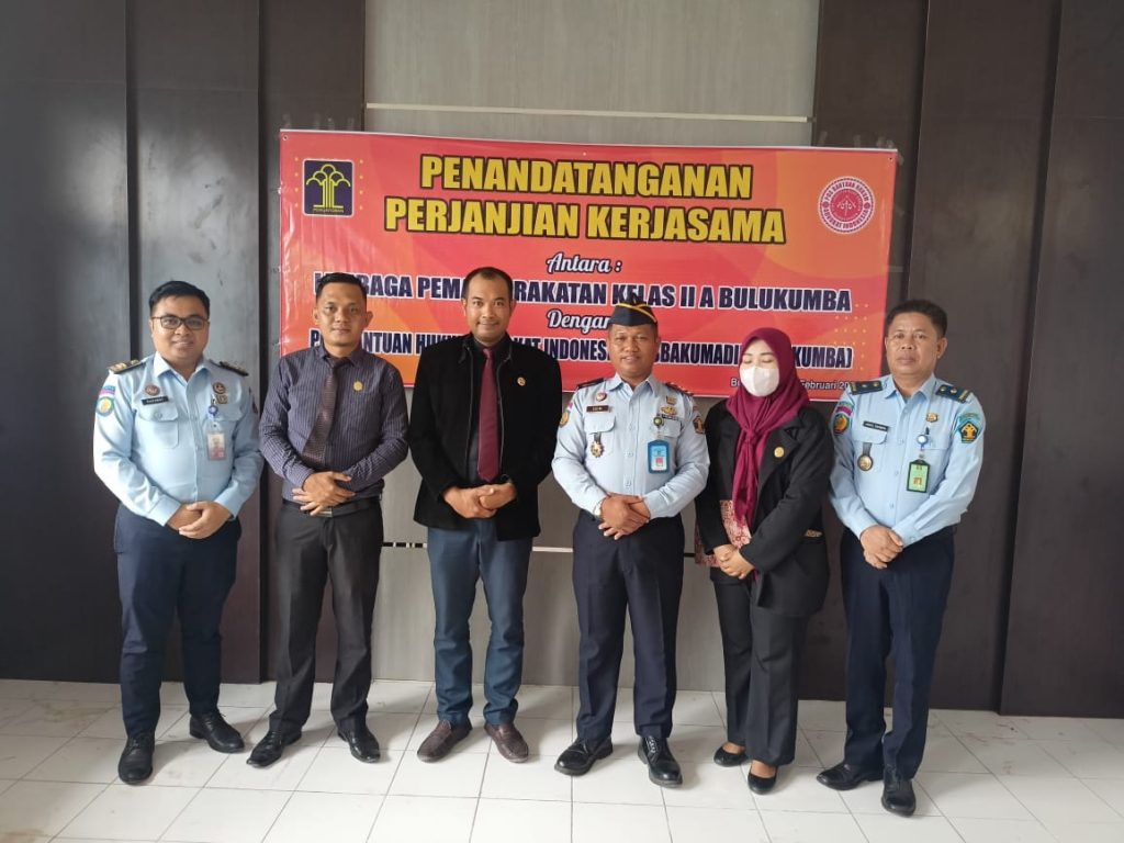 Lapas Bulukumba Jalin Kerjasama dengan LBH dan Posbakumadin