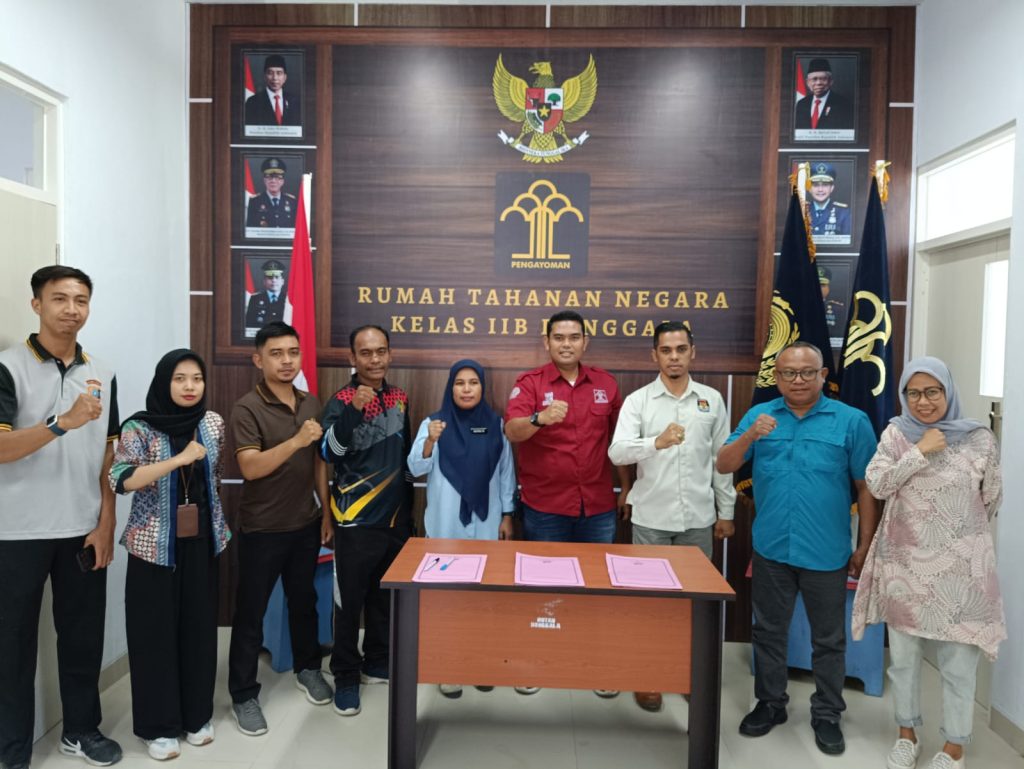 Rutan Donggala Terima Kunjungan KPU dan Bawaslu