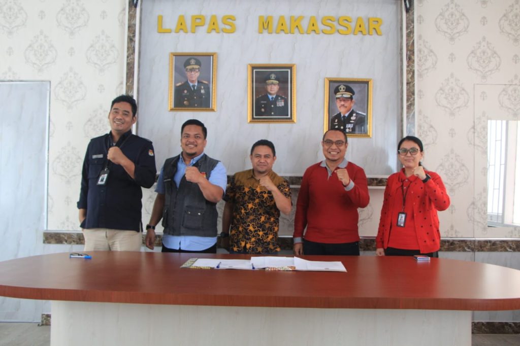 Lancarkan Pemilihan Umum, KPU Sambangi Lapas Kelas I Makassar
