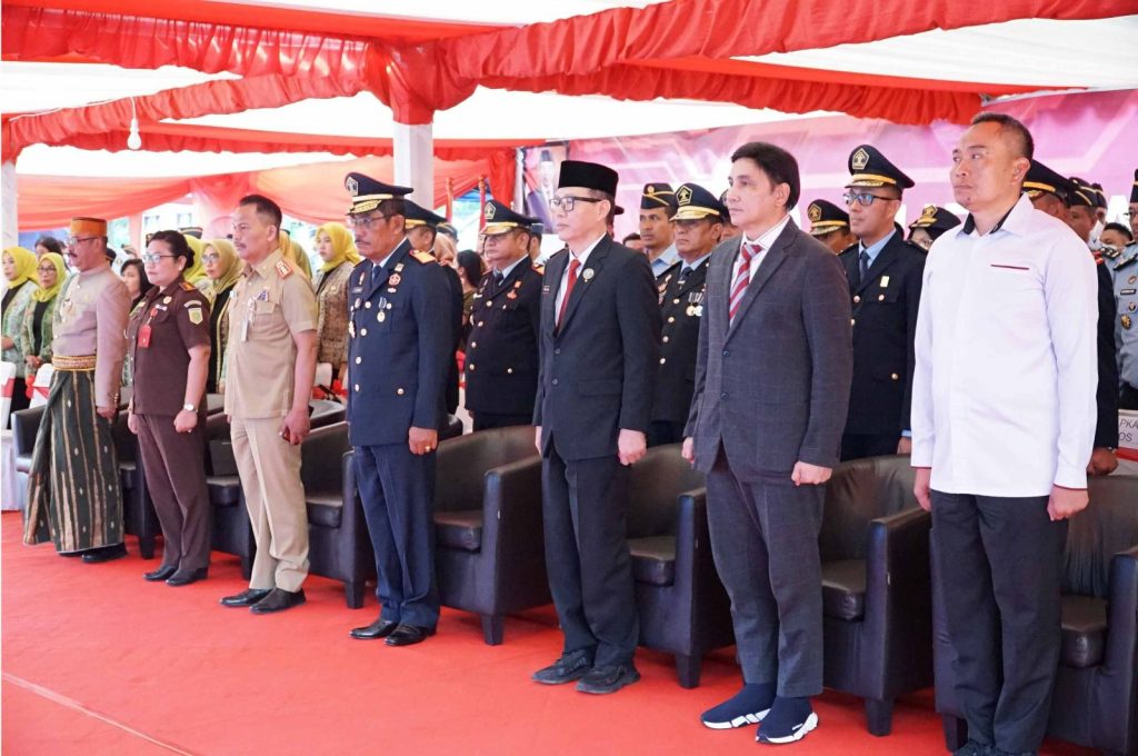 Kalapas Makassar Ikuti Upacara Peringatan HBP Ke-59 di LPP Sungguminasa