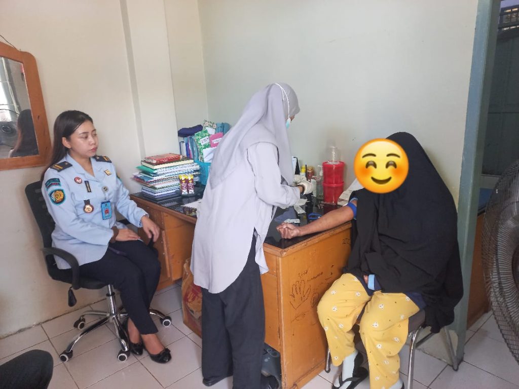 Cegah Penyebaran HIV/AIDS dalam Lapas, Warga Binaan LPP Sungguminasa Pemeriksaan Viral Load