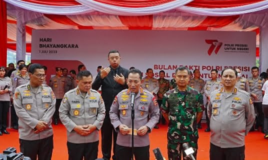 Kapolri: Jelang Perhelatan Politik, Perdamaian, kemanan, persatuan dan Keberagaman Harus Dijaga, Siapapun Pemimpinnya Nanti