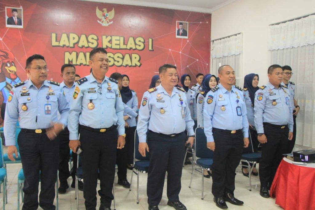 Lapas Makassar ikuti kuliah umum Pemberantasan Tindak Pidana Korupsi
