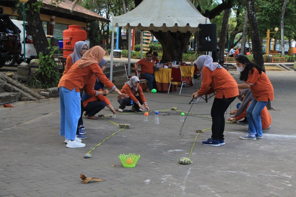 Tingkatkan Sinergitas, Lapas Kelas I Makassar Gelar Outbound