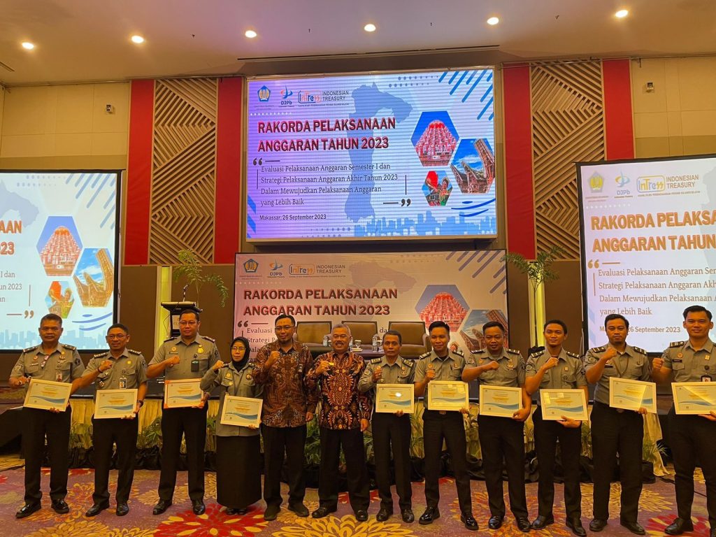 Lapas Makassar Terima Penghargaan IKPA Terbaik Tahun ini