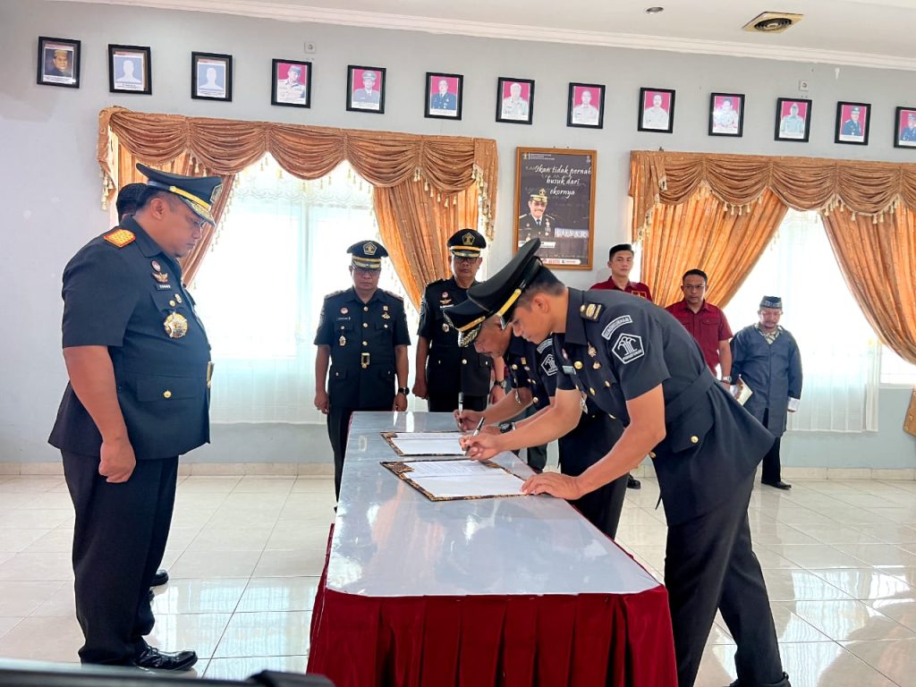Kalapas Makassar Laksanakan Pelantikan Rotasi Pejabat di Lapas Makassar