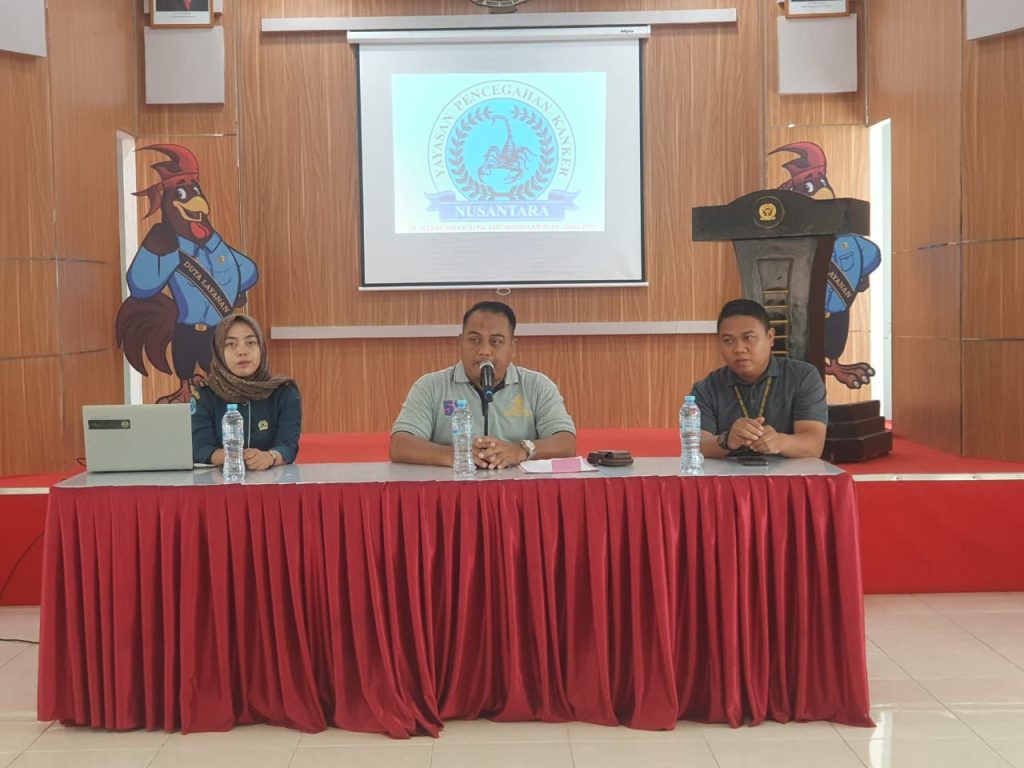 Deteksi Dini, Yayasan Pencegahan Kanker Nusantara Sosialisasi di Lapas Makassar