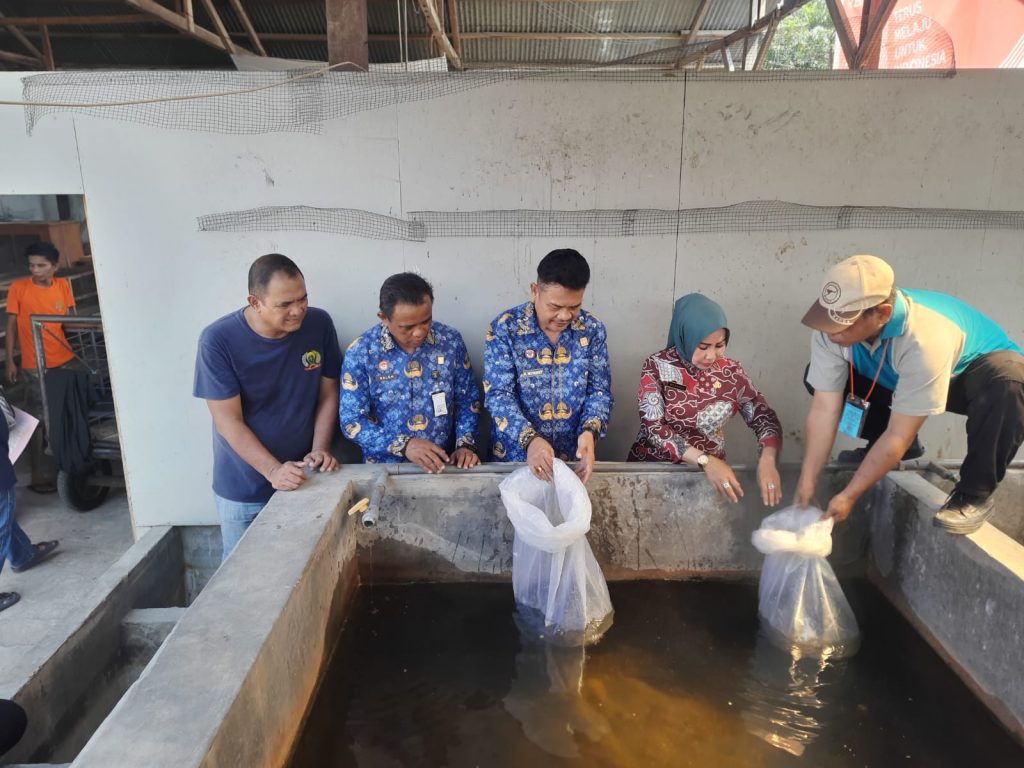 Tingkatkan Pembinaan Kemandirian, Lapas Makassar Terima Ribuan Benih Ikan Nila