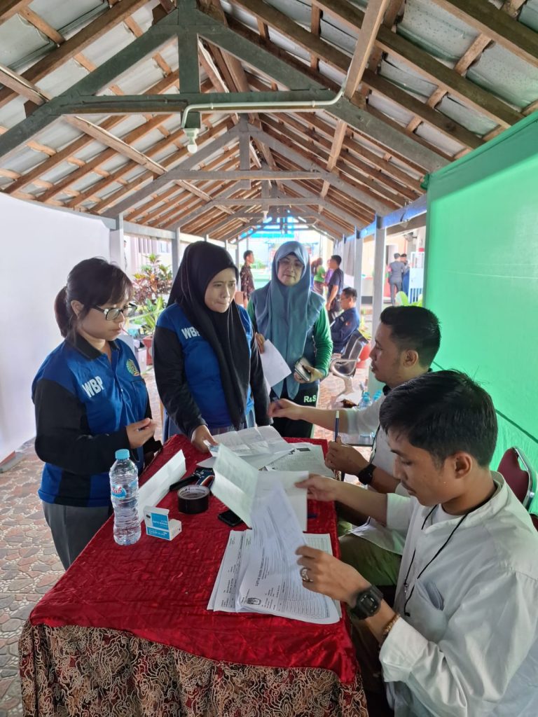 Ratusan WBP LPP Sungguminasa Ikuti Pemilu Tahun 2024