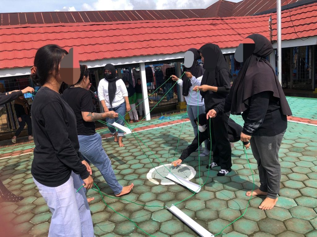 LPP Sungguminasa Gelar Outbound bagi Warga Binaan