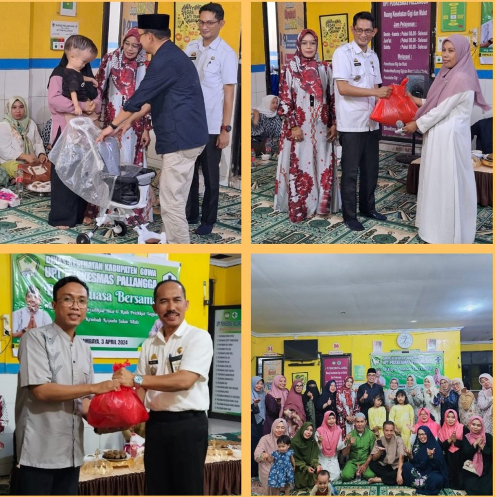 Pererat Tali Silaturahmi, Keluar Besar UPT Puskesmas Pallangga Buka Puasa Bersama