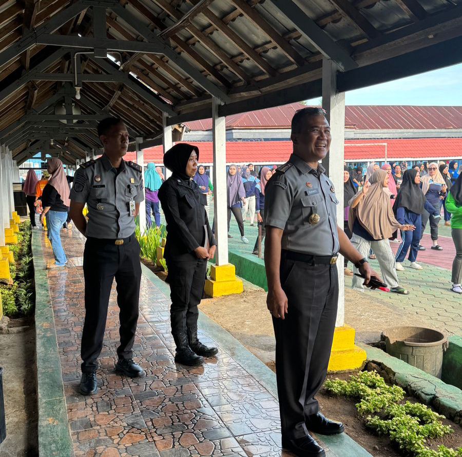 Kabid Keamanan Kanwil Kumham Sulsel, Berikan Penguatan Kepada Pegawai LPP Sungguminasa