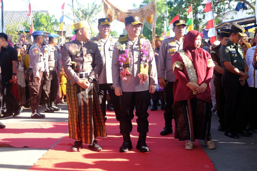 Kakorbinmas Baharkam Polri Kunjungi Desa Kampung Beru untuk Penilaian Lomba 3 Pilar