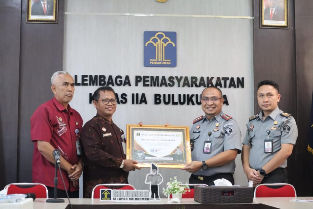 Lapas Bulukumba Jadi Rujukan, Tim ZI Rutan Makassar Lakukan Studi Tiru