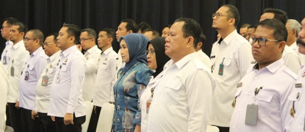 Kalapas Perempuan Sungguminasa Mengikuti Penandatanganan Pakta Integritas dan Perjanjian Kinerja Tahun 2025