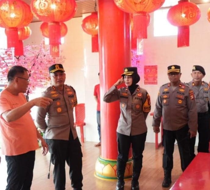 Polres Pelabuhan Makassar Pastikan Kemanan Perayaan Tahun Baru Imlek 2576