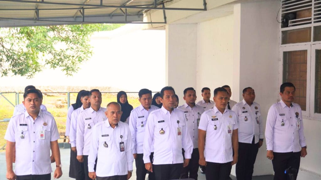 Lapas Kelas IIB Maros Ikuti Apel Pagi Gabungan Secara Virtual