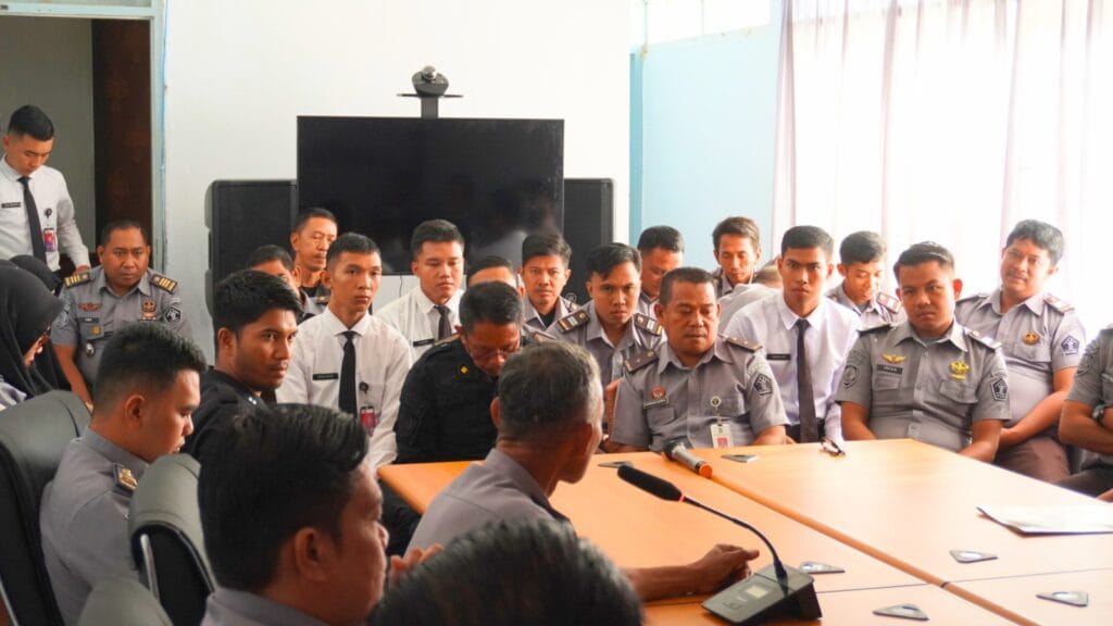 Briefing Santai Tapi Serius! Lapas Kelas IIB Maros Siap Sambut Ramadhan