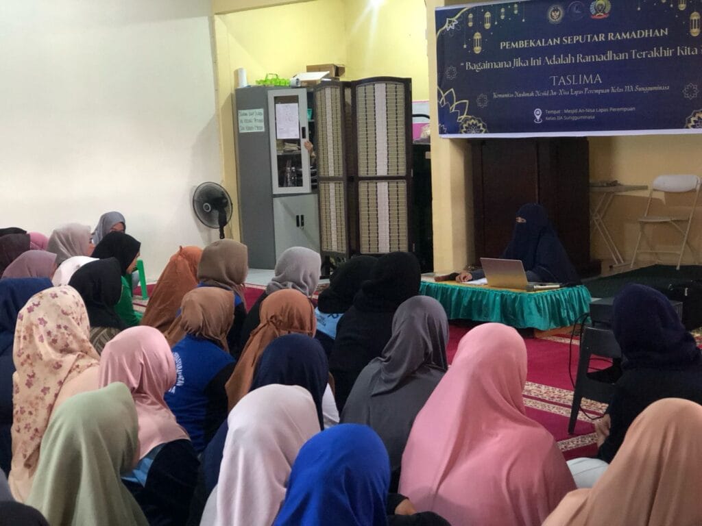 Sambut Bulan Suci Ramadhan, LPP Sungguminasa Berikan Pembekalan Rohani kepada Warga Binaan
