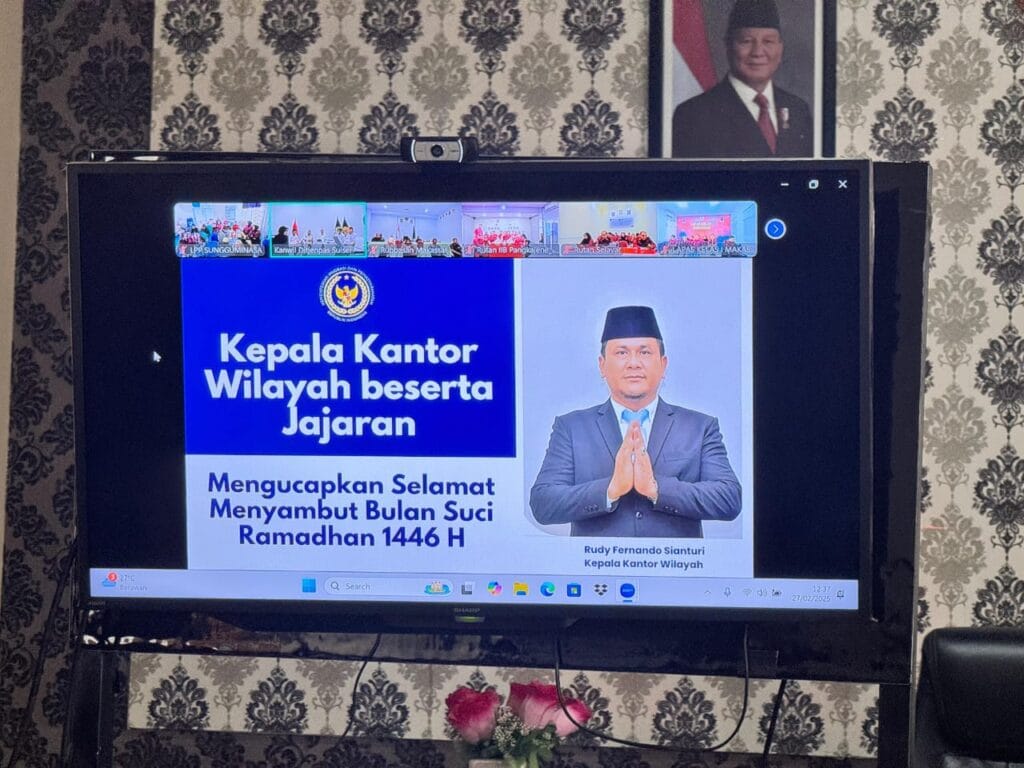Tingkatkan Kewaspadaan Selama Ramadhan, LPP Sungguminasa Ikuti Penguatan Tusi Pemasyarakatan Ka.Kanwil Ditjenpas Sulsel