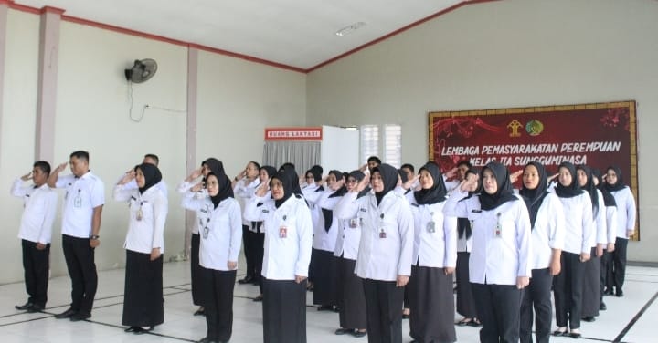 LPP Sungguminasa Ikuti Apel Pagi Bersama Secara Virtual